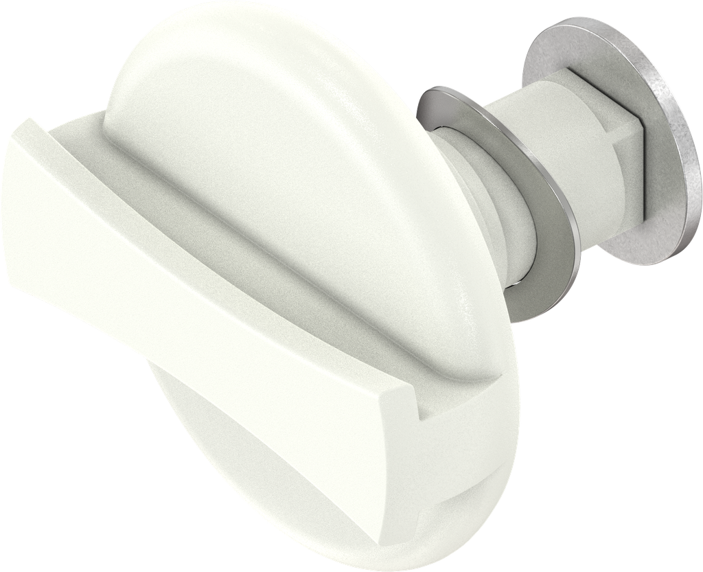 Wing knob insert, Polyamide GF pure white