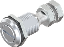 Compression latch with slot 1.5 x 3, Zinc die chrome-plated