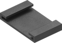 Support for tank straps, NBR 70 Shore A black