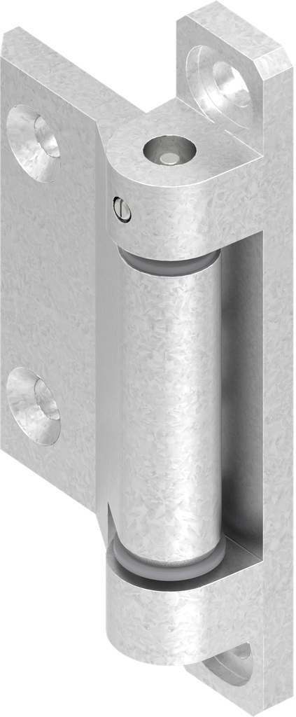 180° 2D Hinge, Zinc die raw