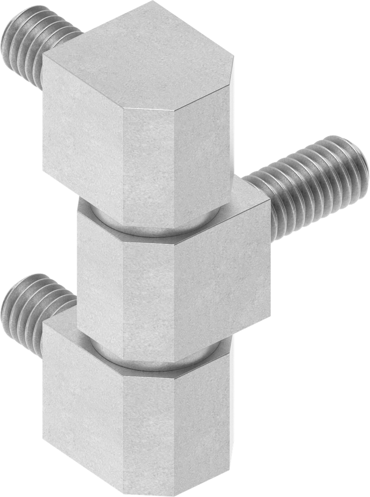 180° Hinge, Steel zinc-plated