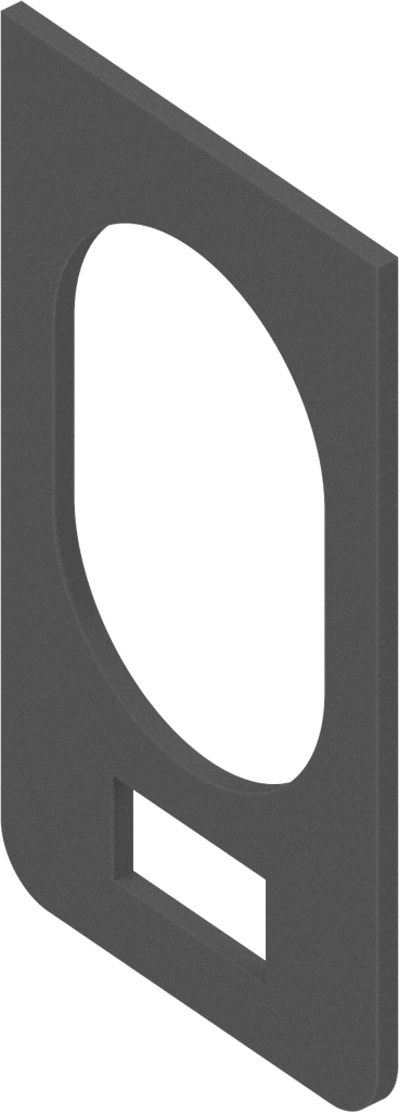 Deckeldichtung Zellgummi, Zellgummi