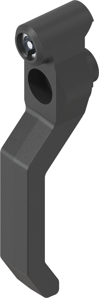 Outside handle double bit 5 for steel shaft, Polyamide GF black