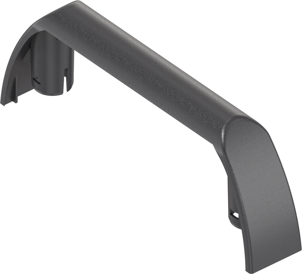 Cover for bow-type handle, Antimicrobial polyamide GF black