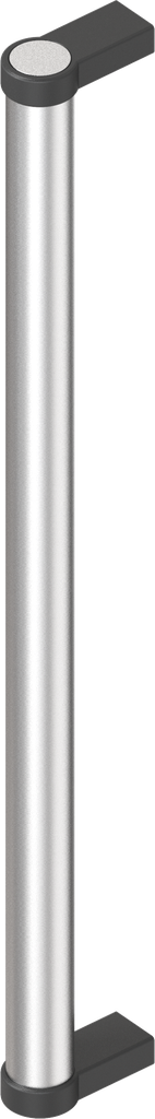 Tube handle, Aluminium anodized