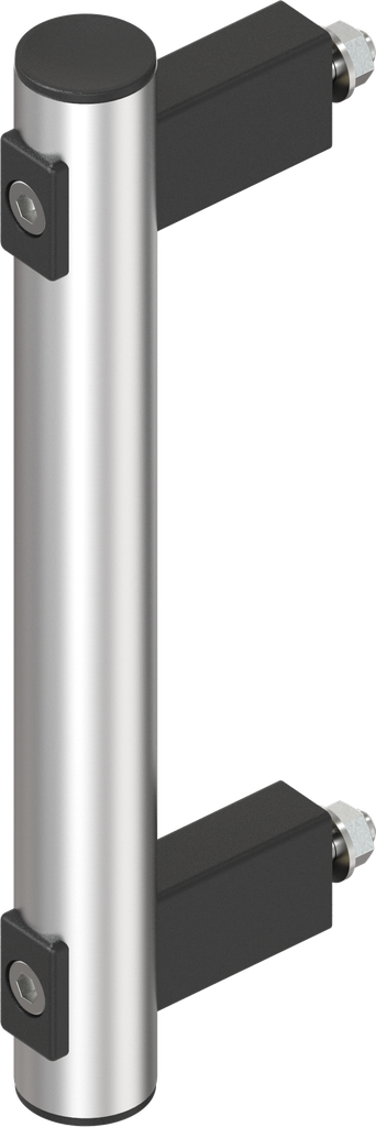 Rohrgriff, Aluminium eloxiert