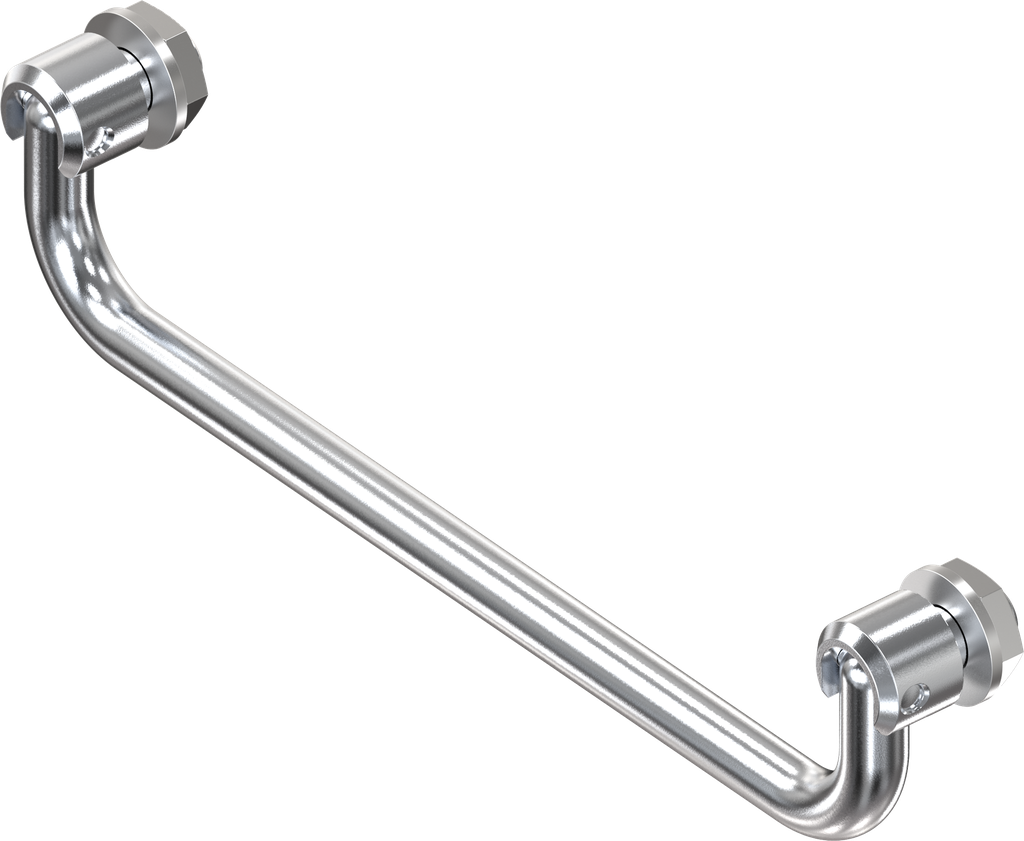 Chest handle, Steel chrome-plated