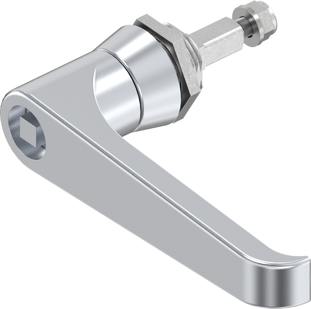 L-handle square 7, Zinc die chrome-plated