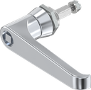 L-handle square 8, Zinc die chrome-plated