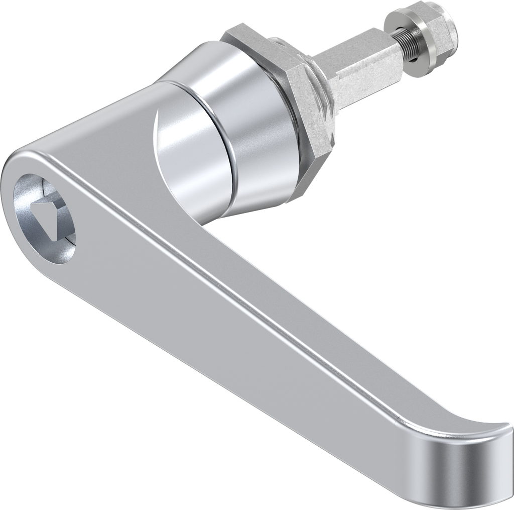 L-handle triangular 7, Zinc die chrome-plated