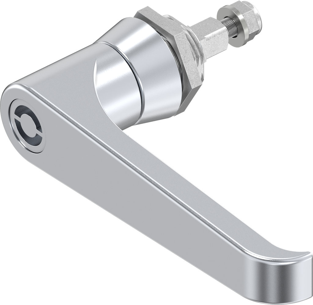 L-handle Daimler Benz, Zinc die chrome-plated