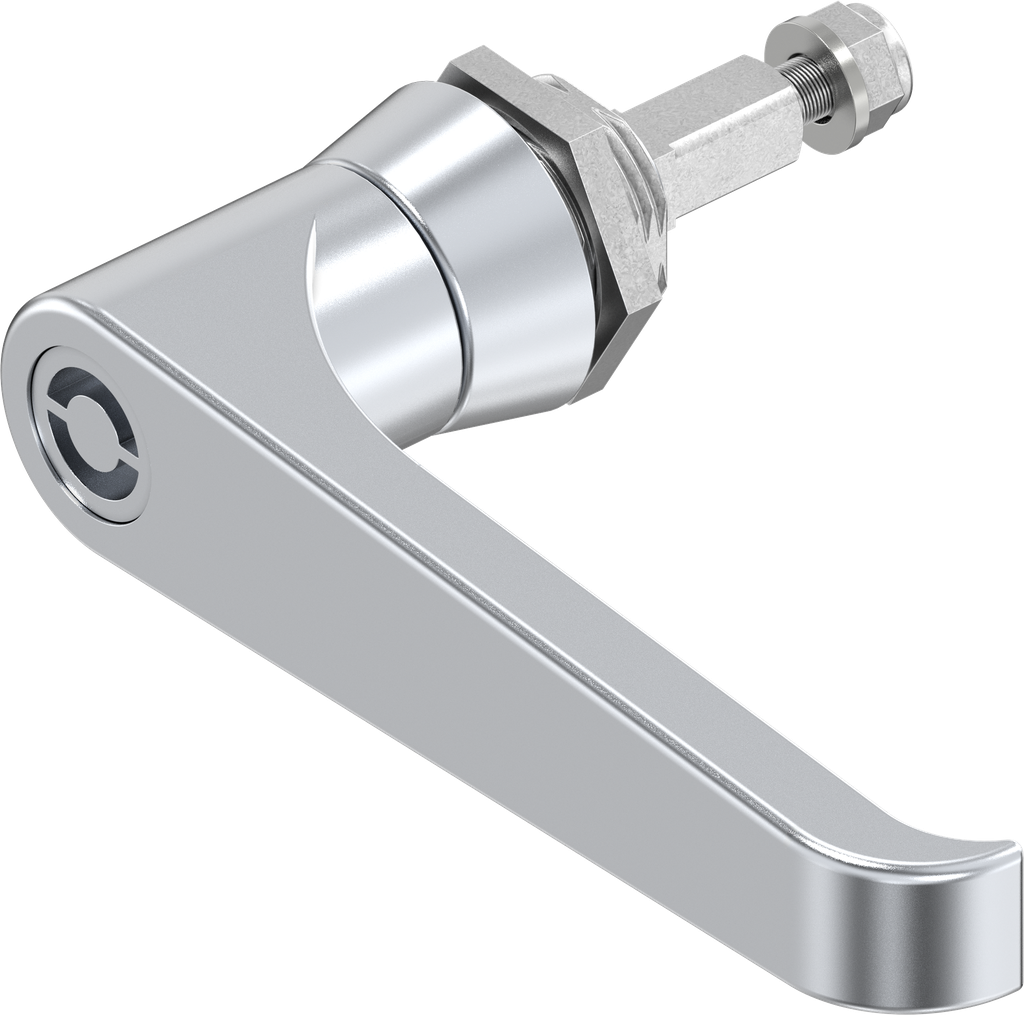 L-handle Daimler Benz, Zinc die chrome-plated