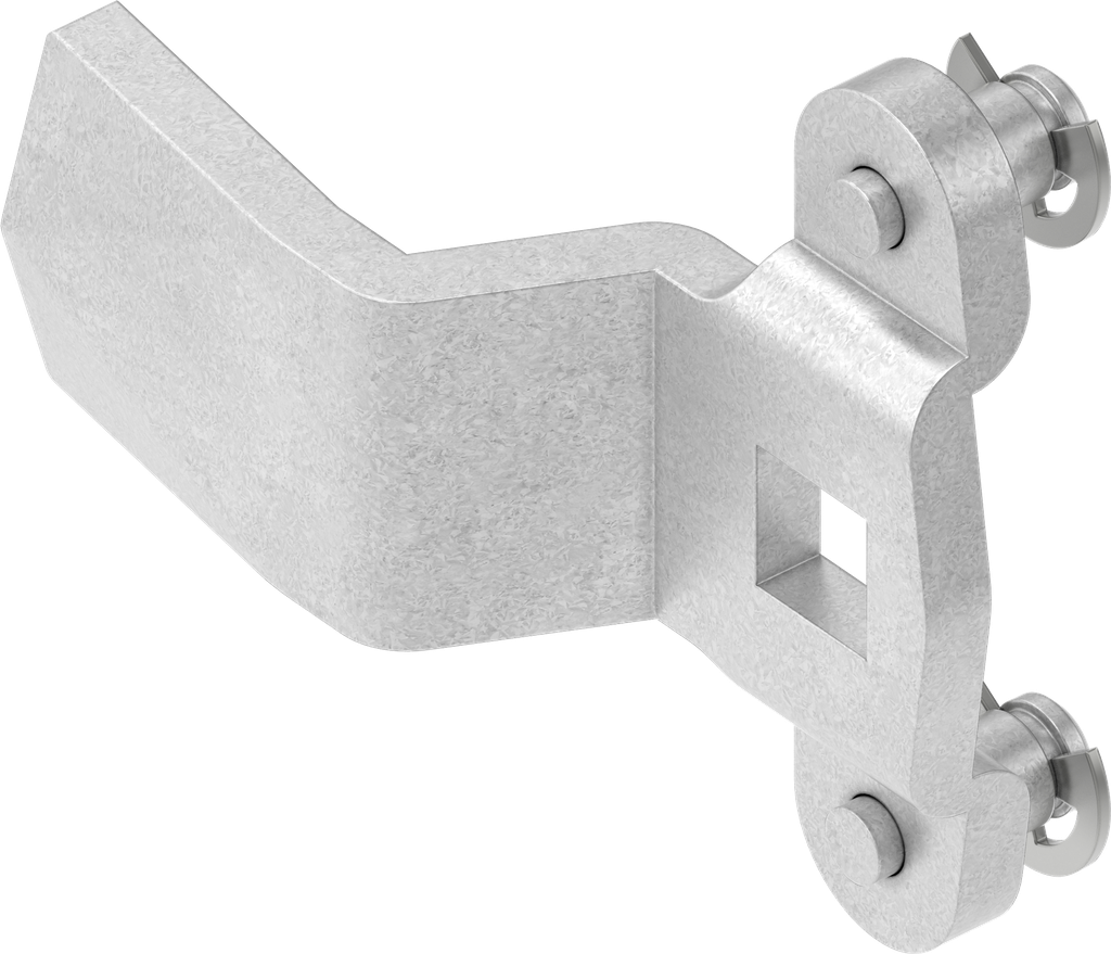 3-point cam, Steel zinc-plated