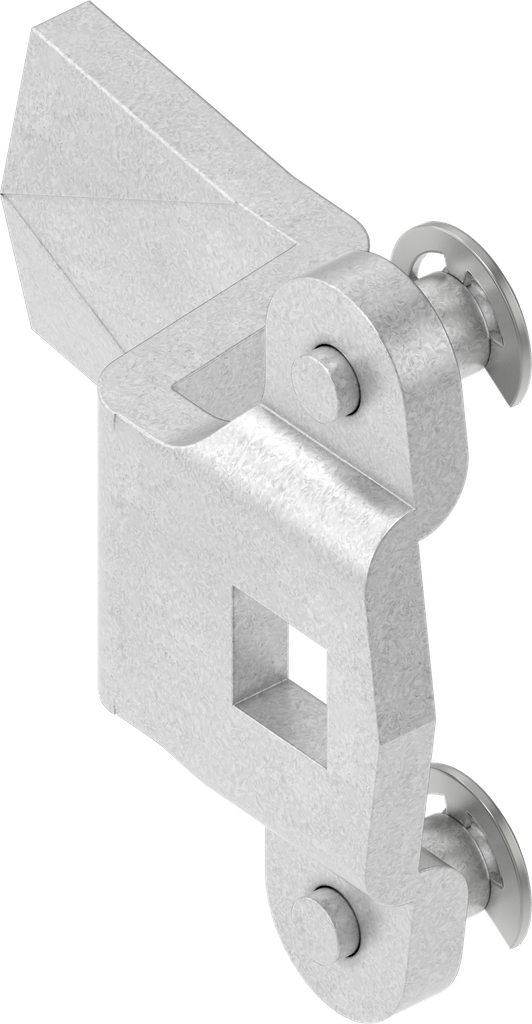 3-point cam, Steel zinc-plated