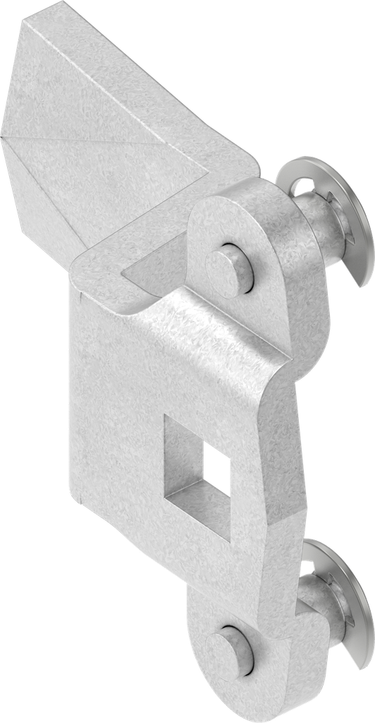 3-point cam, Steel zinc-plated