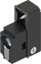 Locking set profile half cylinder with insert triangular 10, Polyamide GF black