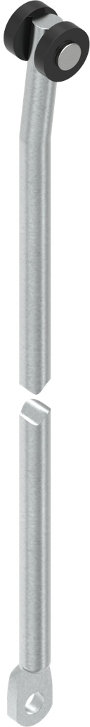 Round rod L = up to 500 mm, Steel zinc-plated