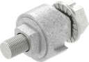Adapter für Zungen, GD-Zn und Stahl gelb verzinkt