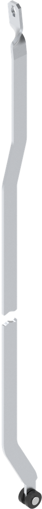 Flachstange L = 801 - 900 mm rechts, Stahl verzinkt