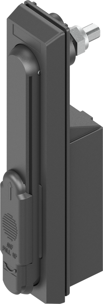 Single cylinder swinghandle, Polyamide GF black