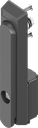 Schwenkgriff mit Betätigung Vierkant 8, Polyamid GF schwarz