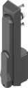 Swinghandle with insert square 6, Polyamide GF black