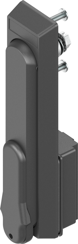Swinghandle with insert square 8, Polyamide GF black