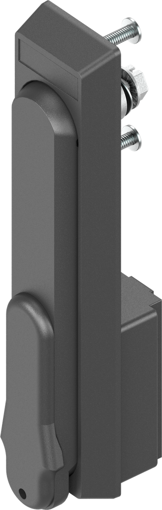 Swinghandle with insert square 8, Polyamide GF black