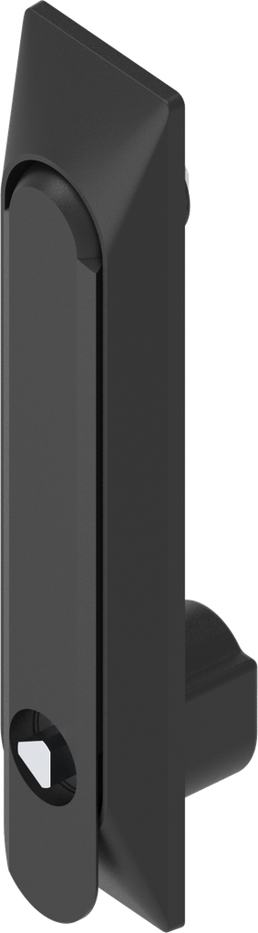 Schwenkgriff 1150 mit Universalmulde mit Betätigung Dreikant 8, Polyamid GF schwarz