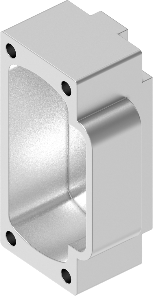 Cap with lateral bulging, Stainless steel AISI 316 P.2905