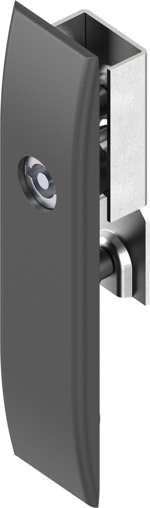 Embellecedor para varillas con inserto doble barra 5, poliamida GF negro