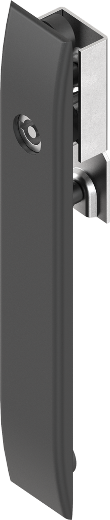 Embellecedor para varillas con inserto cuadradillo 6, poliamida GF negro