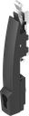 Lifthandle for profile half cylinder 40 mm (A = 30 mm), Polyamide GF black