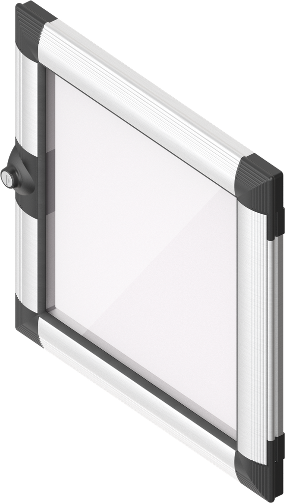 Window sash EMKA Proflex without frame, Aluminium anodized