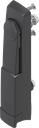 Swinghandle with insert triangular 6.5 CNOMO, Polyamide GF black