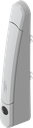 Hebelgriff für schmalen Verkantungsraum, Polyamid GF lichtgrau