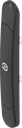 Schlüsselschild mit Doppelbart 5 für schmalen Verkantungsraum, Polyamid GF schwarz
