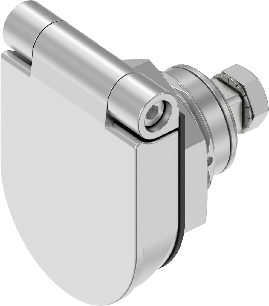 Dreh-Spann-Verschluss mit Deckel