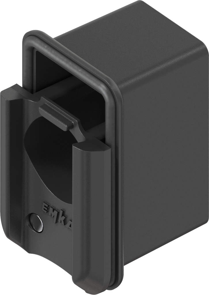 Módulo para cilindro KABA, tipo 1036, zamak recubierto de polvo negro