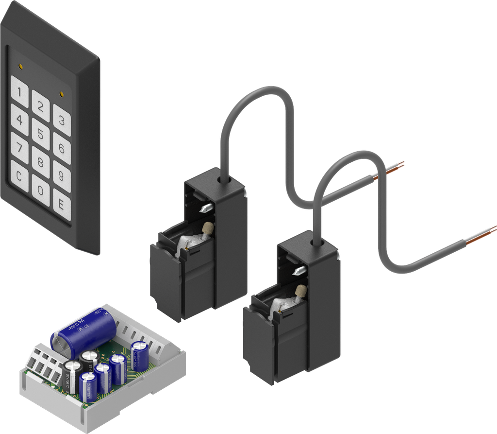 Elektronisches Tastaturschloss mit