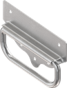 Klappgriff ohne Torsionsfeder, Stahl verzinkt DS plus Top Coat