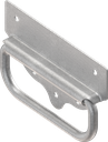 Chest handle without piano wire torsion spring, Steel