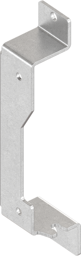 Mounting bracket, Steel zinc-plated