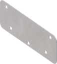 Counterplate for chest handle, Steel zinc-plated DS plus top coat