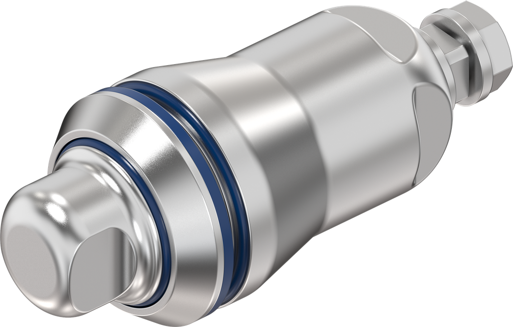 Hygiene-Dreh-Spann-Verschluss, Edelstahl AISI 316L