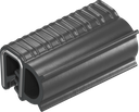 Sealing profile, self-clamping, Foam rubber EPDM; clamping profile EPDM 65 ± 5 Shore A black