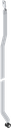 Flachstange L = 1101 - 1200 mm rechts, Stahl verzinkt