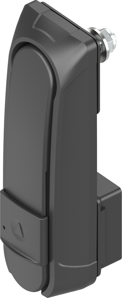 Swinghandle "short" with RC2 for type KABA 1514, Zinc die black powder-coated