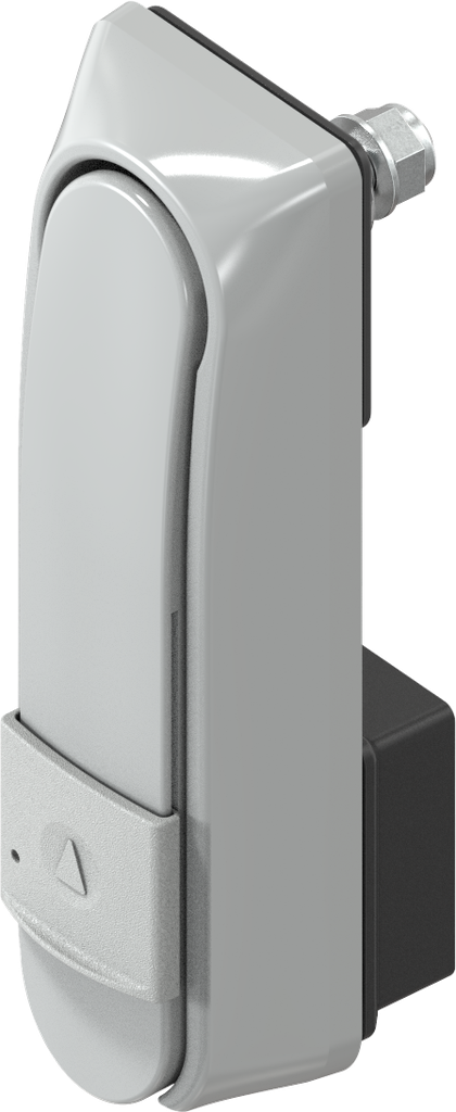 Swinghandle "short" with RC2 for KABA type 1514, Zinc die grey powder-coated RAL 7038