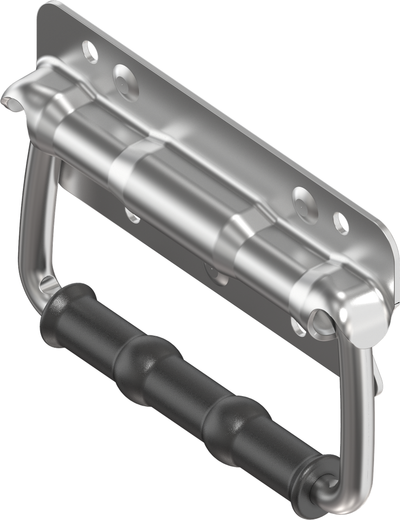 Asa plegable sin resorte de torsión, acero inoxidable AISI 304